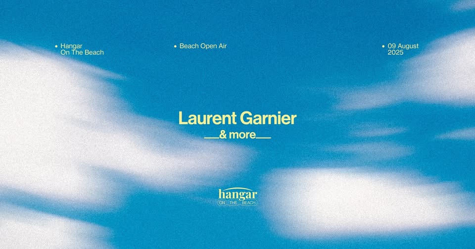 Promo van HANGAR invites LAURENT GARNIER – ON THE BEACH, in opdracht van Hangar