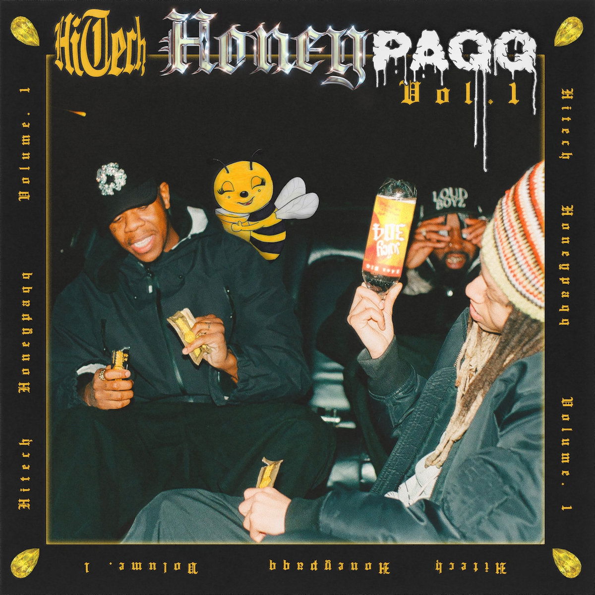 Artwork van HONEYPAQQ Vol. 1, in opdracht van HiTech