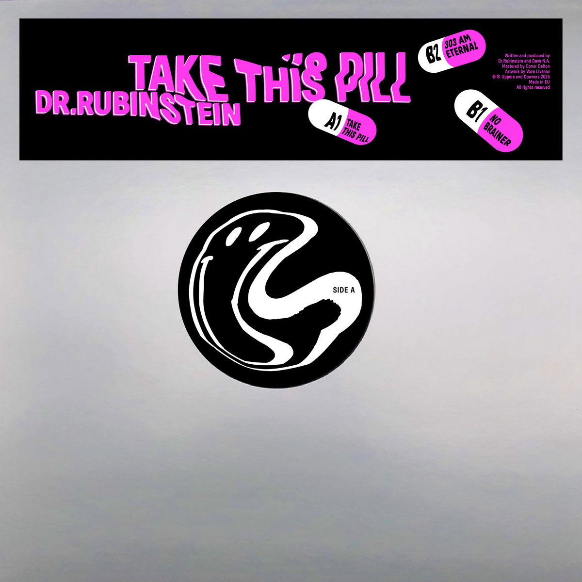 Artwork van Take This Pill, in opdracht van Dr. Rubinstein