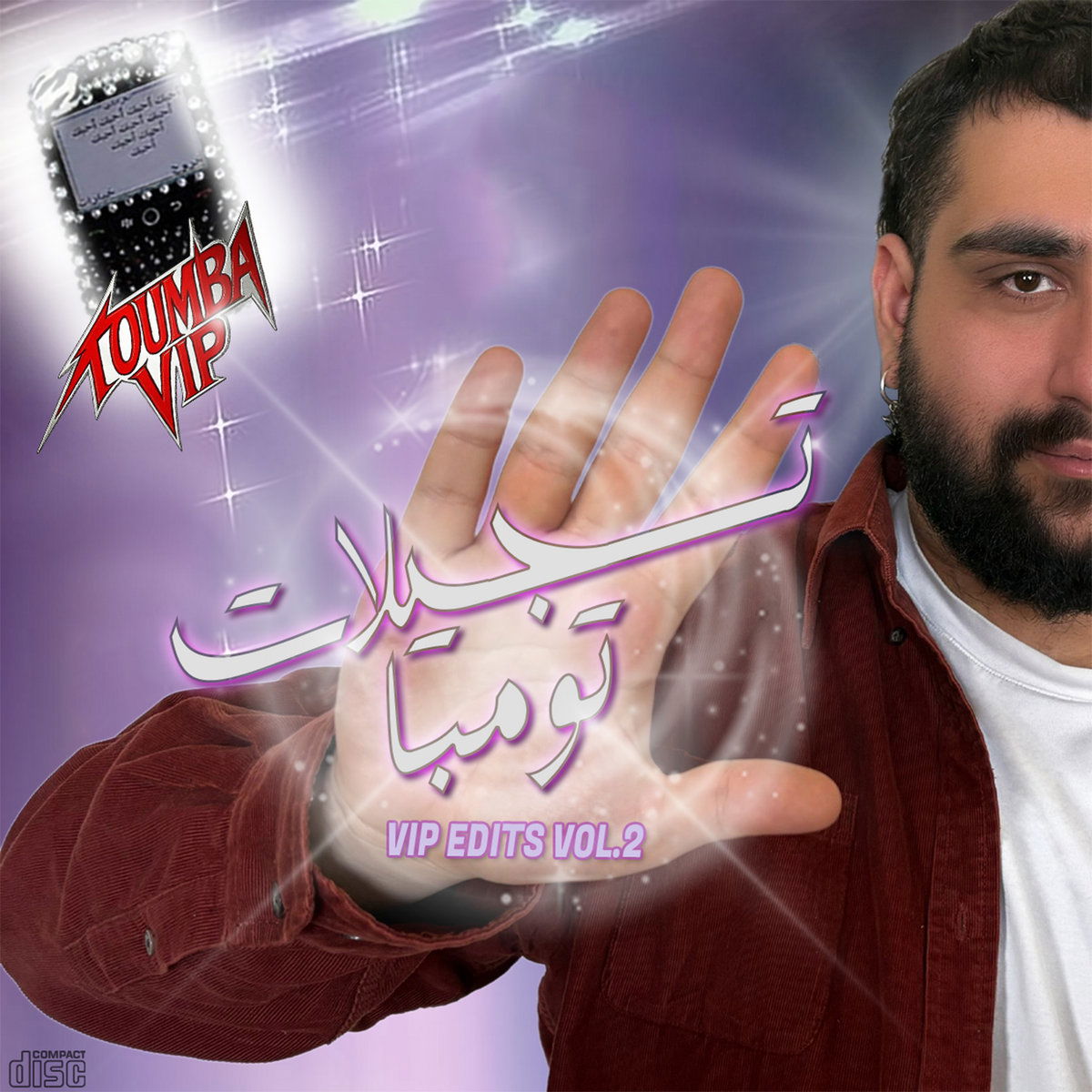 Artwork van VIP Edits Vol. 2, in opdracht van Toumba