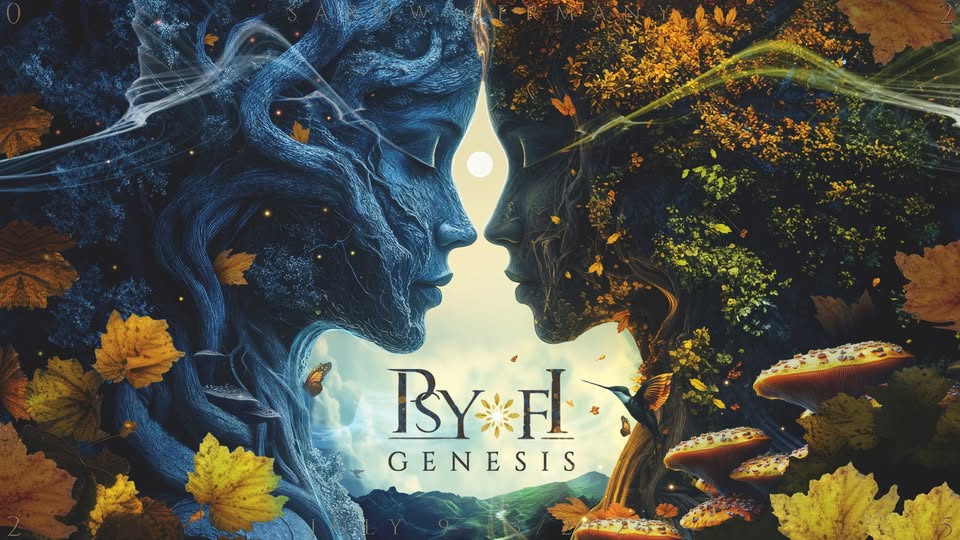 Promo van Psy-Fi Festival 2025, in opdracht van Psy-Fi