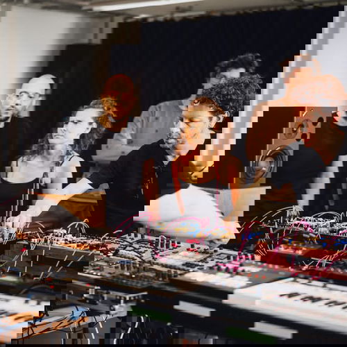 Promo van Soundlabs / modular meets / open atelier klankinstallaties (GRATIS), in opdracht van WISPER