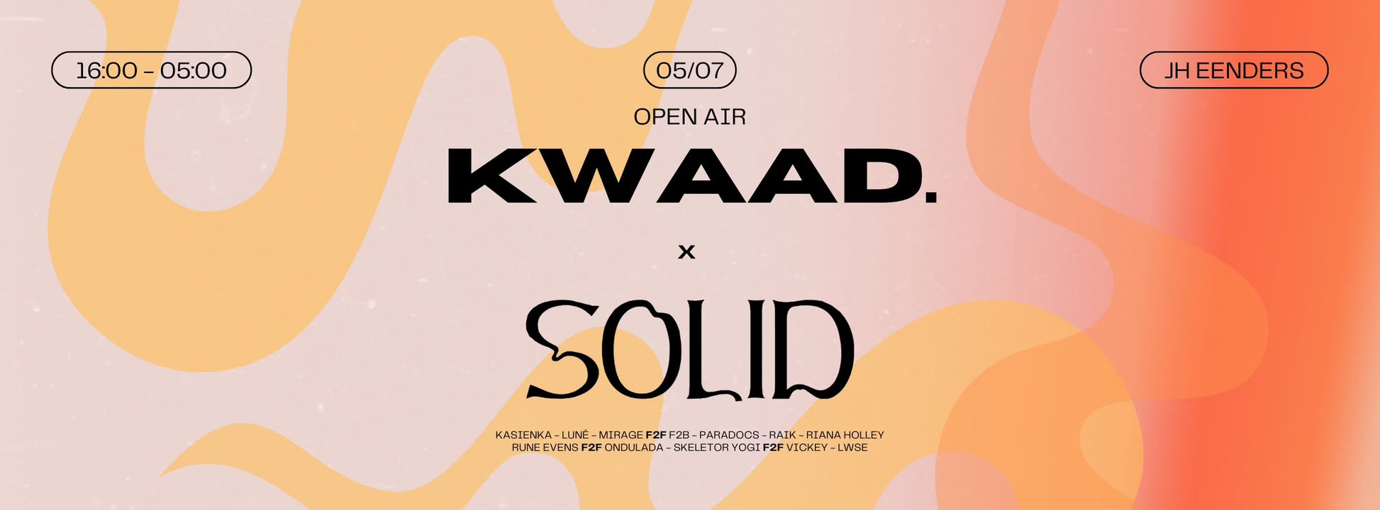 Promo van KWAAD. x SOLID OPEN AIR, in opdracht van KWAAD. en Solid