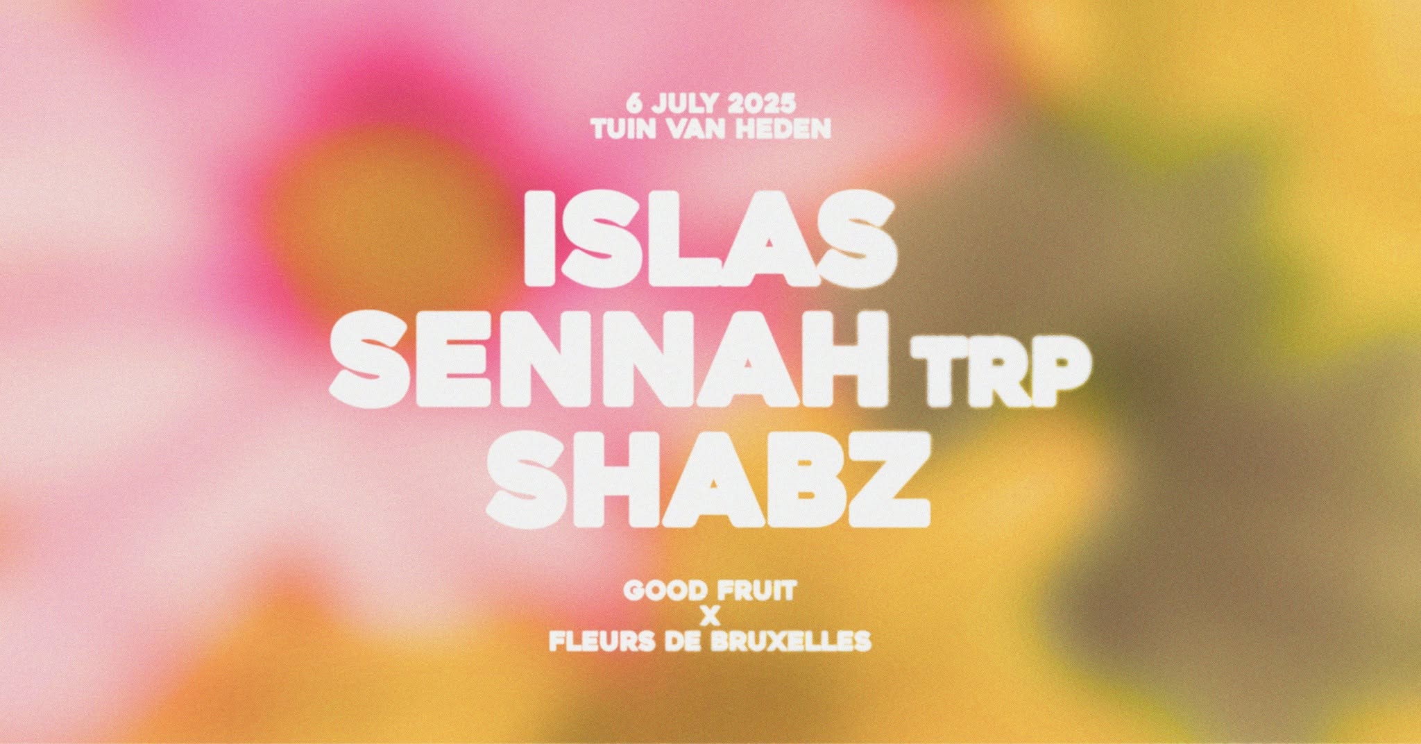 Promo van Good Fruit X Fleurs De Bruxelles, in opdracht van De Tuin van Heden en Fleurs de Bruxelles