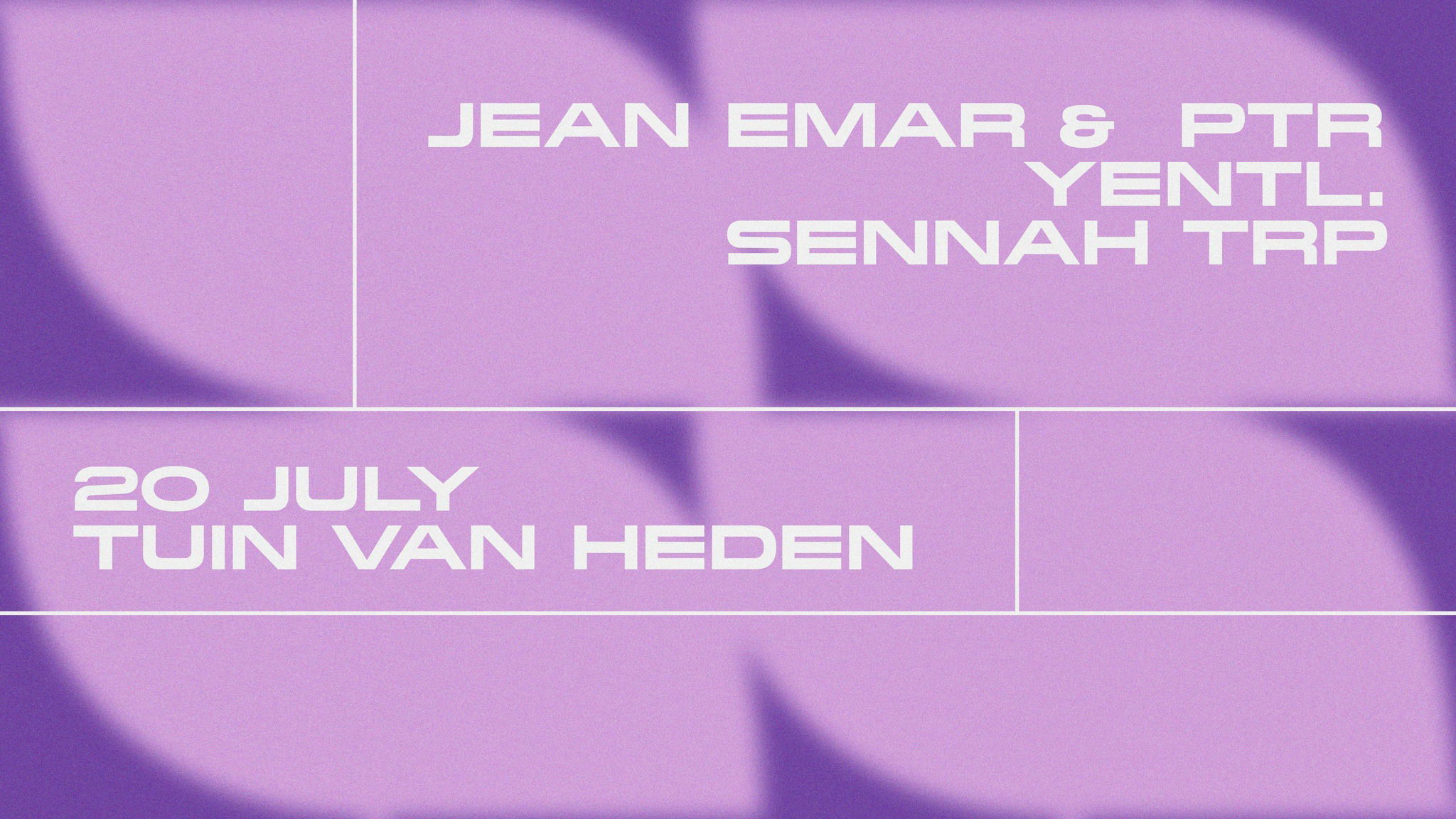 Promo van Ojoo #27 - Gentse Feesten w/ Jean Emar &amp; PTR, Yentl., Sennah trp, in opdracht van Ojoo en De Tuin van Heden