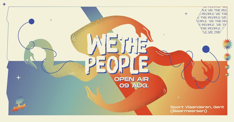 Promo van We The People open air w/ Entasia and more..., in opdracht van We The People, Pete Howl en BILLY