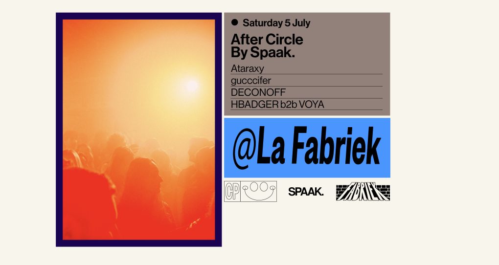 Promo van After CP by SPAAK @ La Fabriek, in opdracht van La Fabriek en SPAAK.