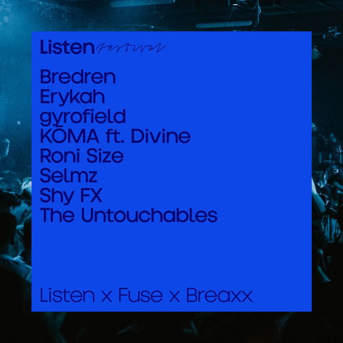 Promo van Listen x Fuse x Breaxx, in opdracht van Listen Festival en Fuse