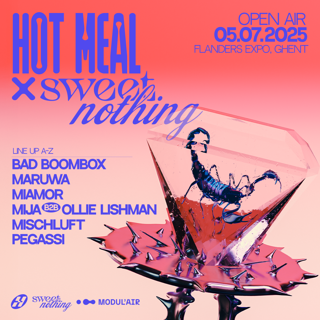 Artwork van MODUL&#039;AIR presents Hot Meal Records x Sweet Nothing — Open Air, in opdracht van MODUL&#039;AIR