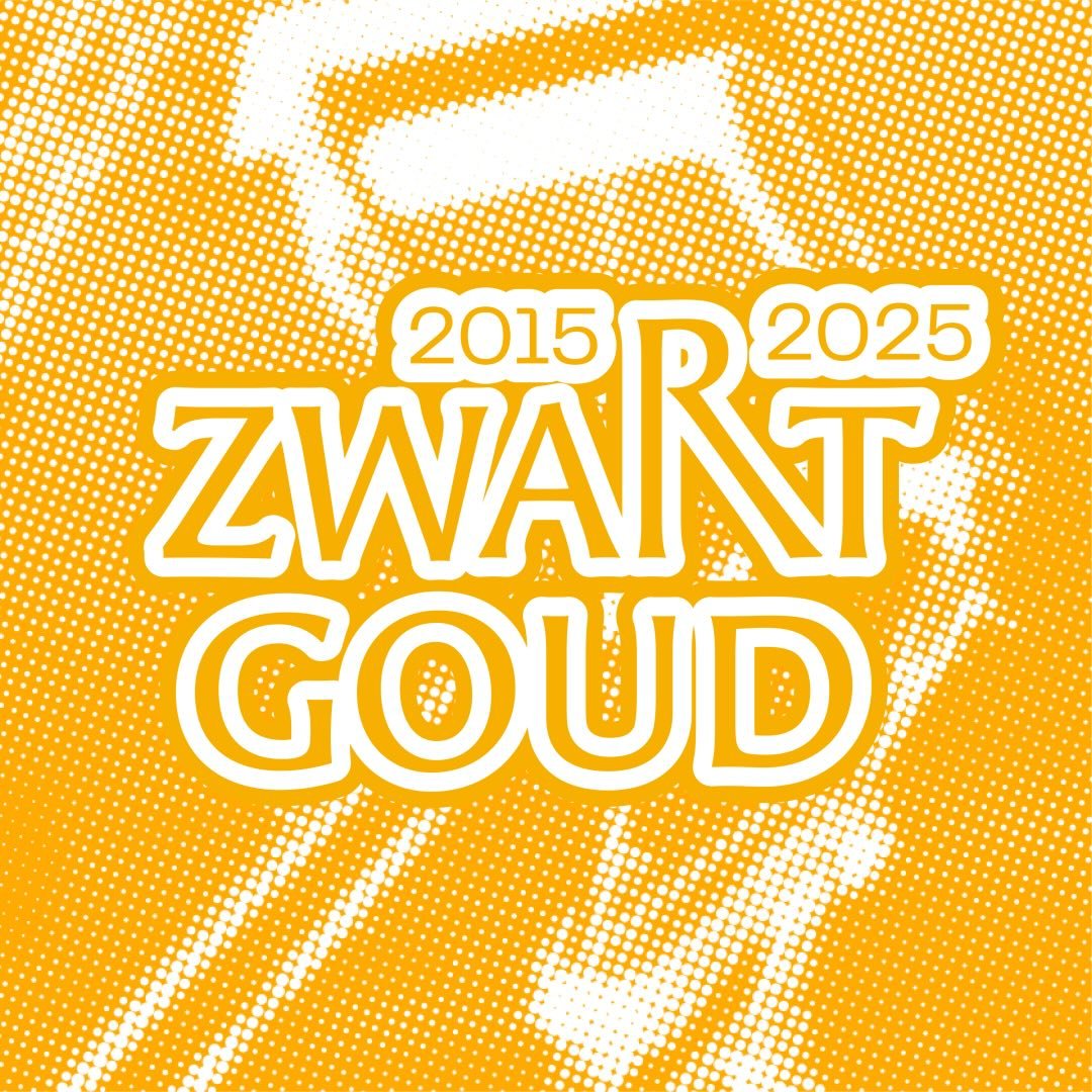Logo van Zwart Goud 2025, in opdracht van Zwart Goud