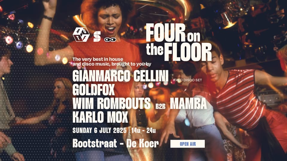 Promo van Four On The Floor | Bootstraat, Hasselt, in opdracht van Four On The Floor, De Serre en Goldfox