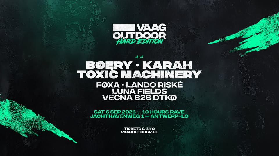 Promo van VAAG OUTDOOR 2025, in opdracht van Club Vaag