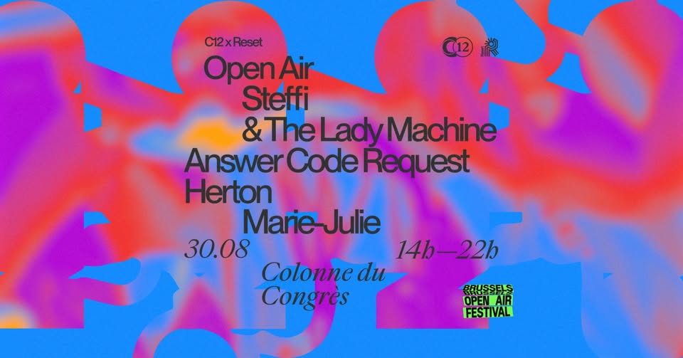 Promo van C12 x Reset Open Air at Colonne du Congrès, in opdracht van C12, Reset en Brussels By Night
