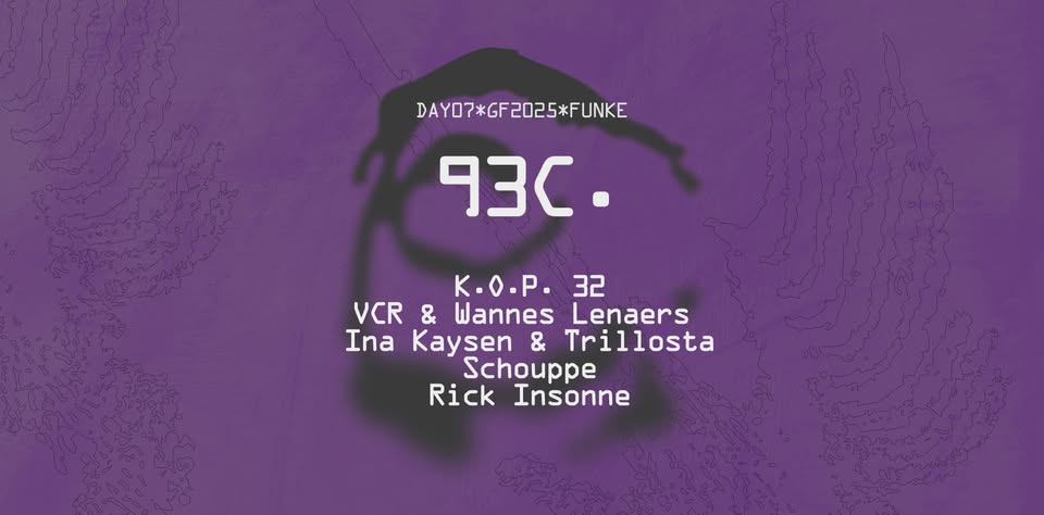 Promo van GF25*DAY07: Ninety Three Collective, in opdracht van Funke