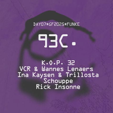 Promo van GF25*DAY07: Ninety Three Collective, in opdracht van Funke
