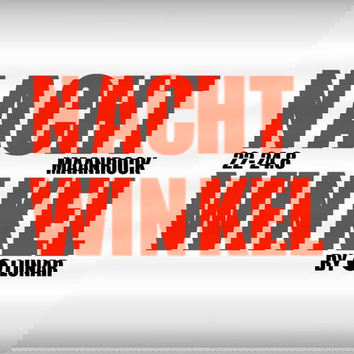 Promo van De Nachtwinkel 2025, in opdracht van LUNAR, Safehouse en Club Tendens