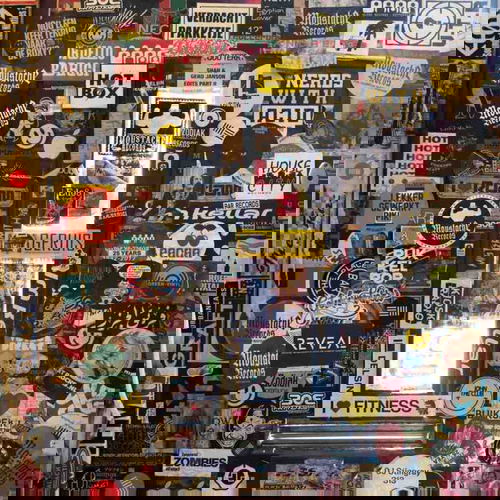 Artwork van Backdoor EP, in opdracht van David Vunk