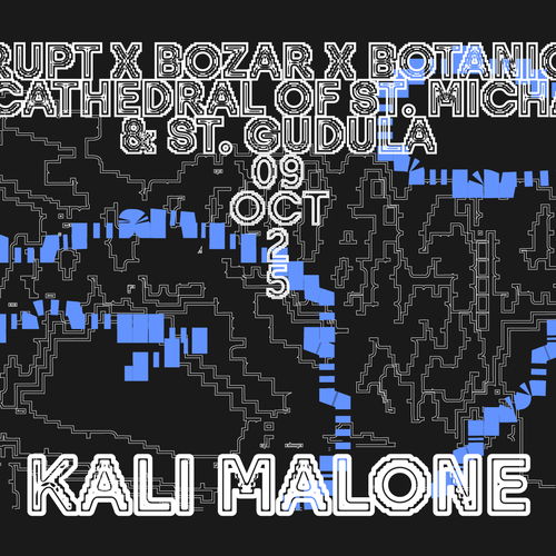 Promo van Kali Malone at Cathedral of St. Michael &amp; St. Gudula | Abrupt x Bozar x Botanique, in opdracht van Abrupt, Bozar en Botanique