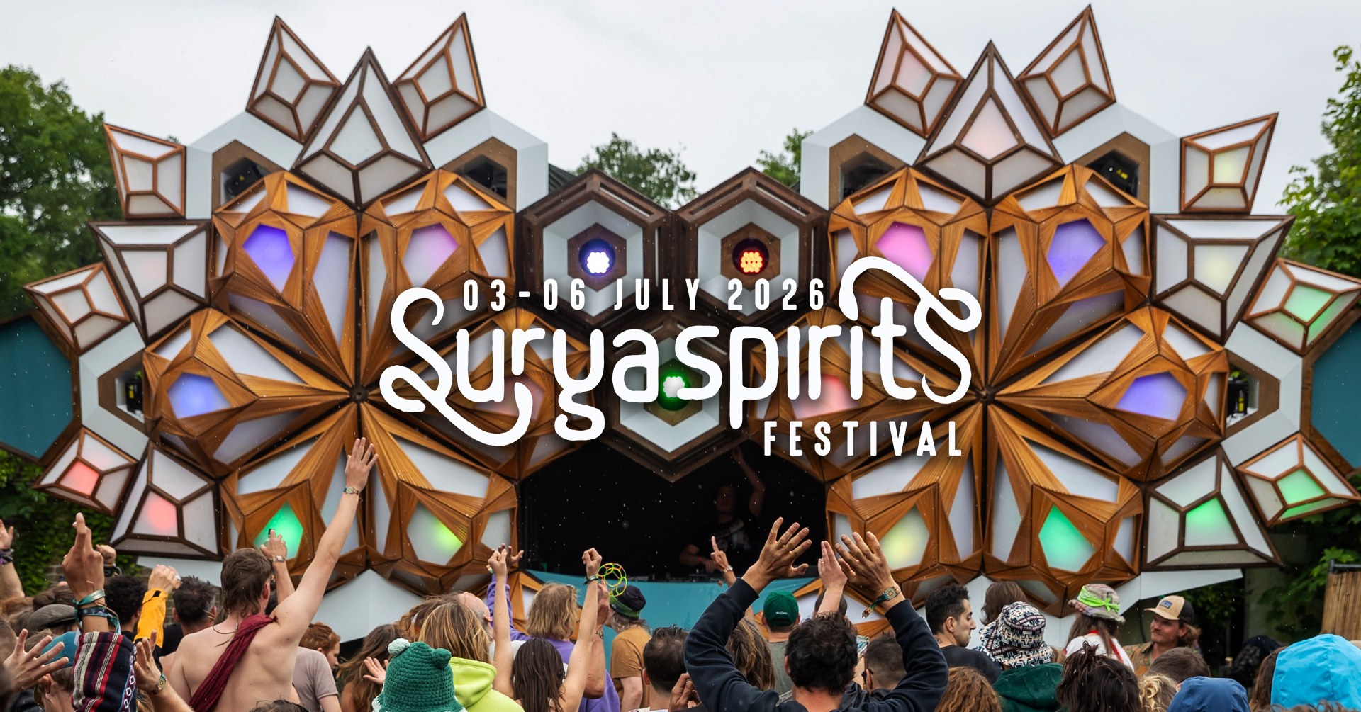 Promo van Surya Spirits Festival 2026, in opdracht van Surya Spirits
