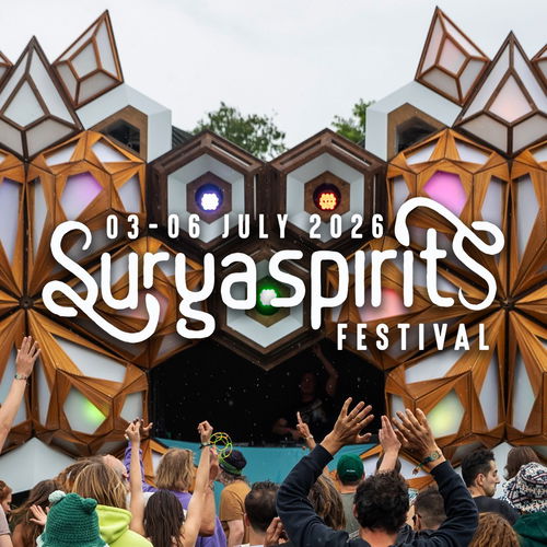 Promo van Surya Spirits Festival 2026, in opdracht van Surya Spirits