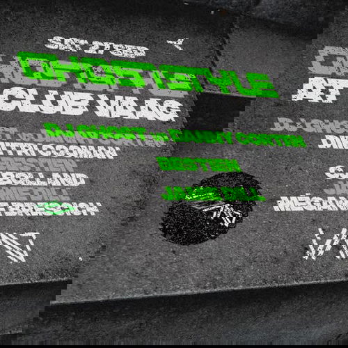 Promo van 10 YEARS CLUB VAAG presents GHOSTSYLE, in opdracht van Club Vaag