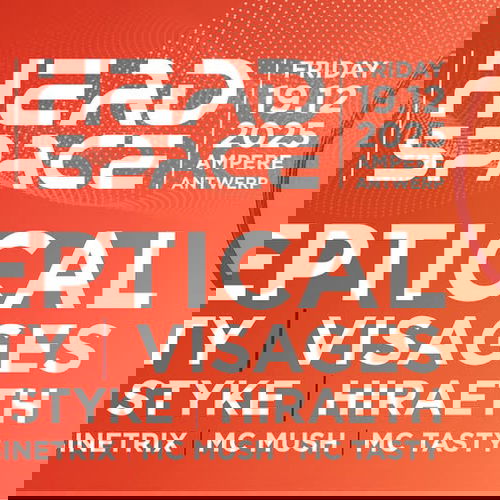 Promo van Headspace x Ampere present: Skeptical, Monty, Visages &amp; more, in opdracht van Headspace Events en Ampere