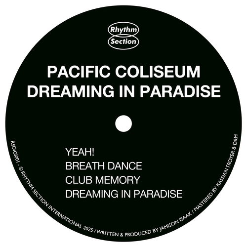 Artwork van Dreaming In Paradise, in opdracht van Pacific Coliseum