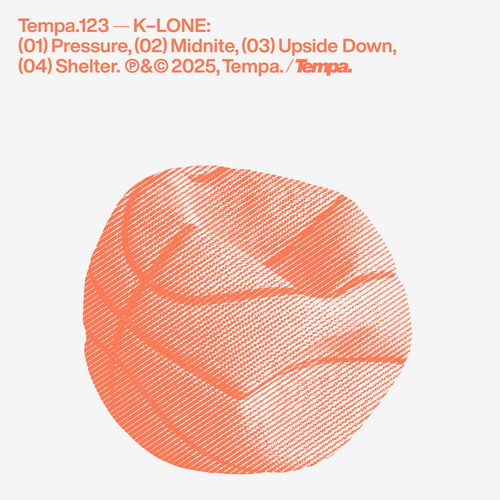 Artwork van Pressure EP, in opdracht van K-LONE