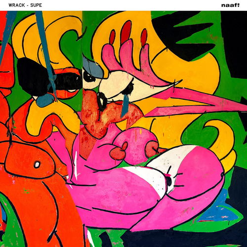 Artwork van SUPE, in opdracht van Wrack