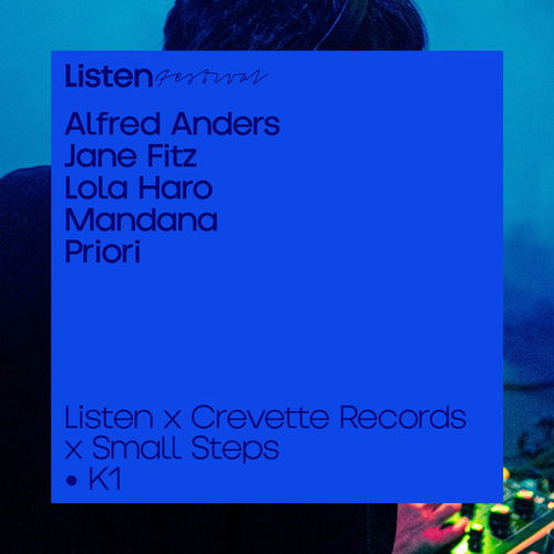 Promo van Listen x Crevette Records x Small Steps, in opdracht van K1 (Kanal-Centre Pompidou) en Listen Festival