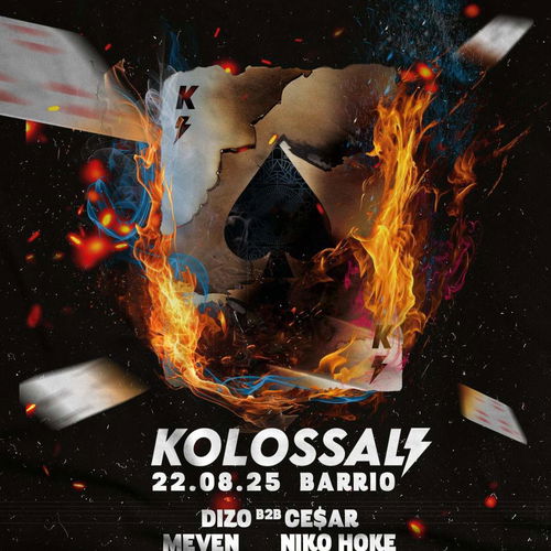Artwork van Kolossal, in opdracht van Kolossal Events