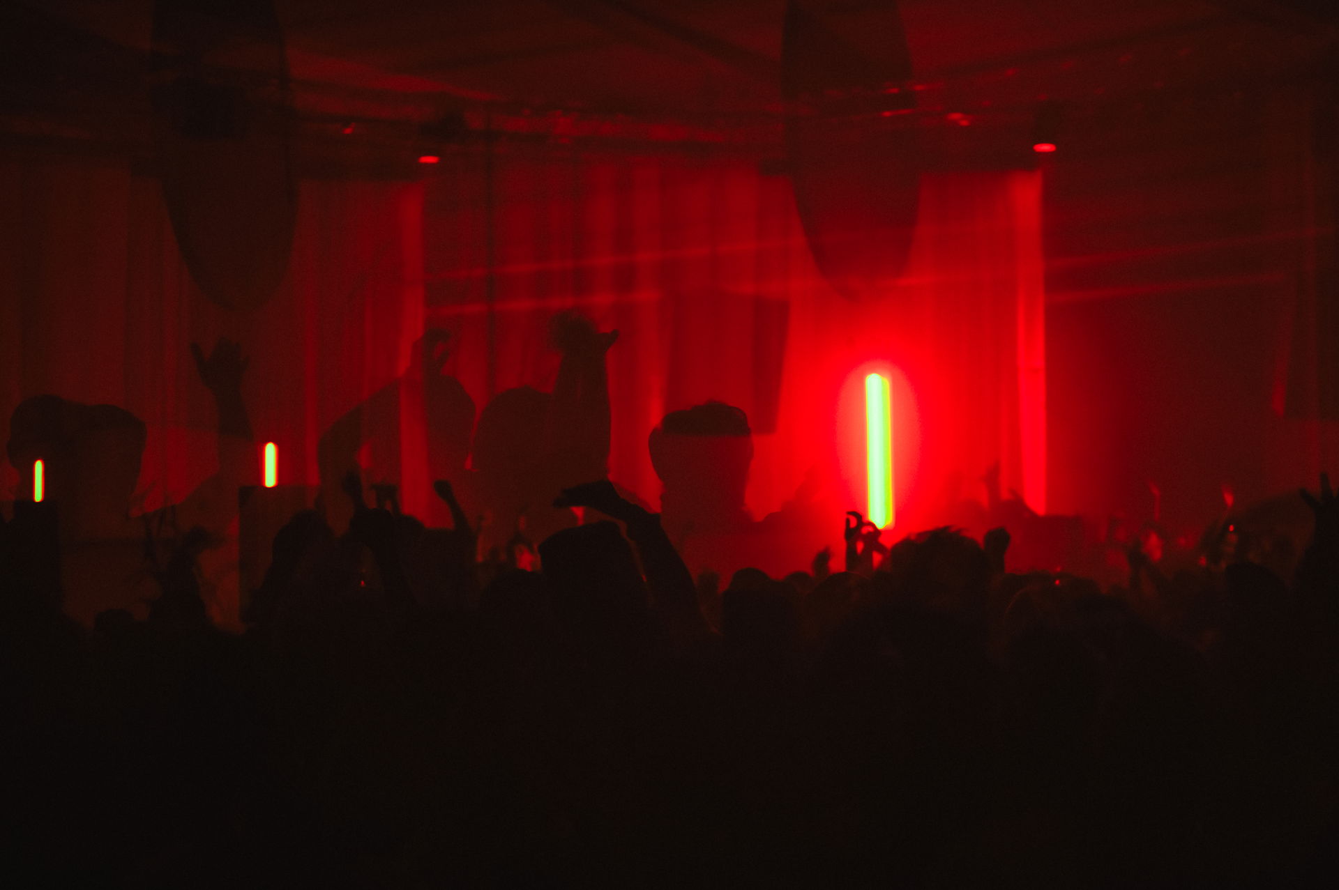 Horst Club curated by Ben UFO, gemaakt door Angelina Nikolayeva, in opdracht van Horst