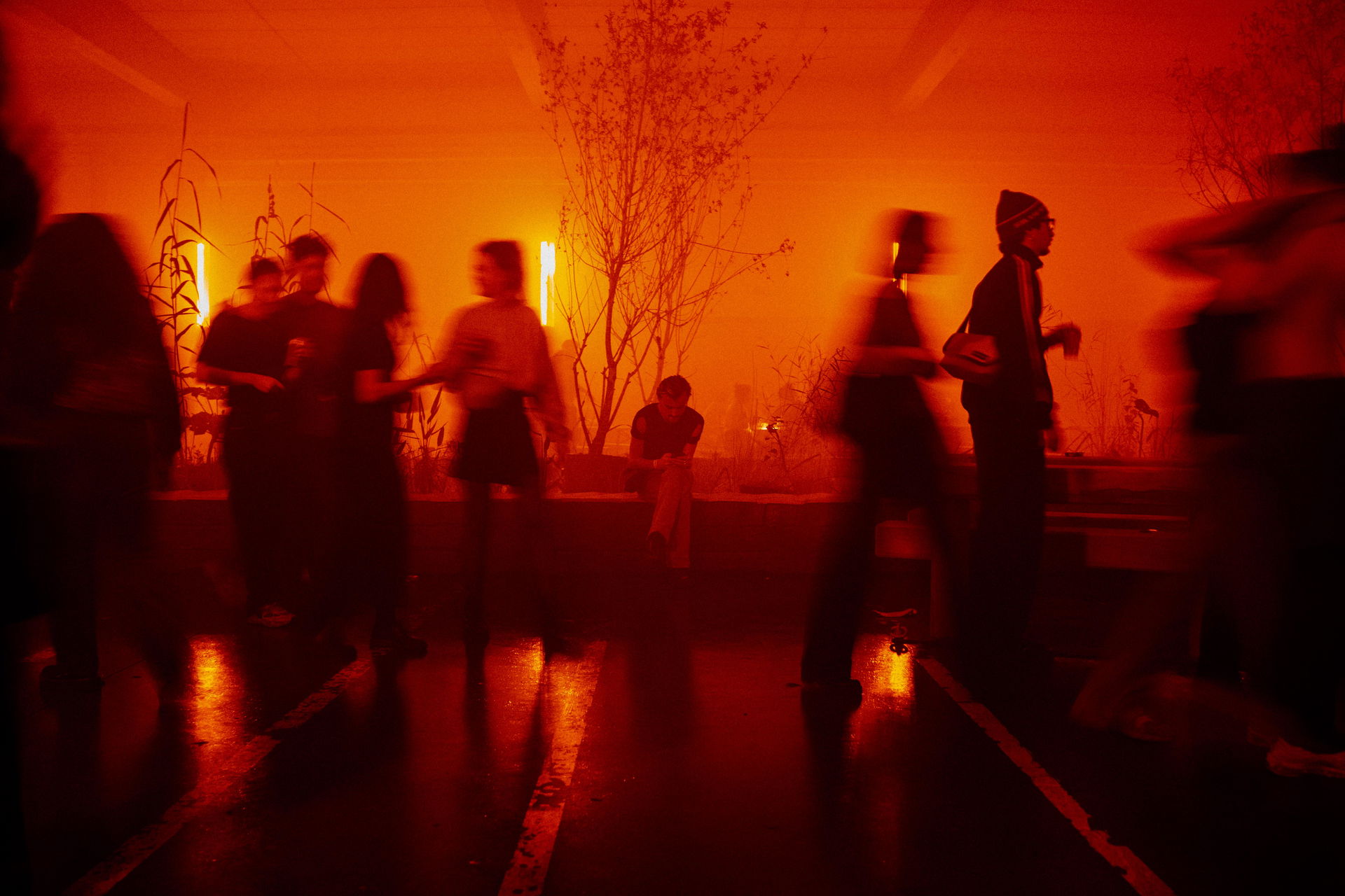 Horst Club curated by Ben UFO, gemaakt door Julien Janssens, in opdracht van Horst