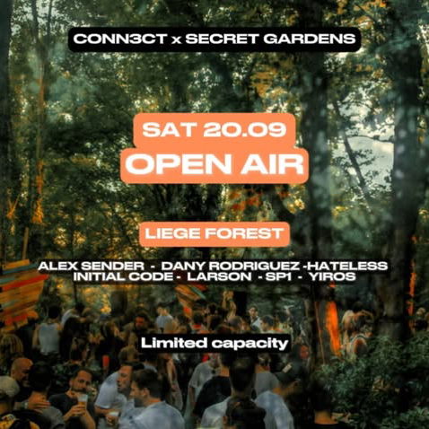 Promo van Conn3ct x Secret Gardens, in opdracht van Conn3ct