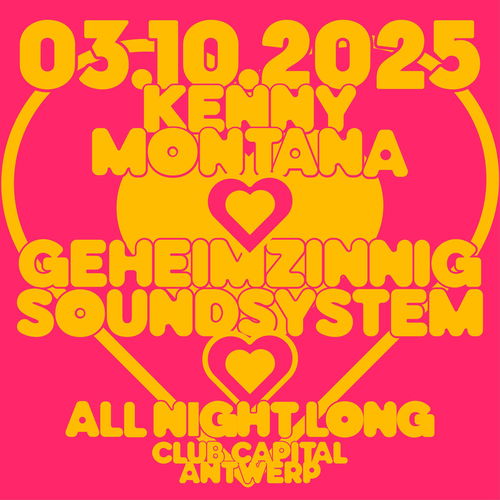 Promo van Geheimzinnig Soundsystem b2b Kenny Montana All Night Long, in opdracht van Geheimzinnig en Club Capital