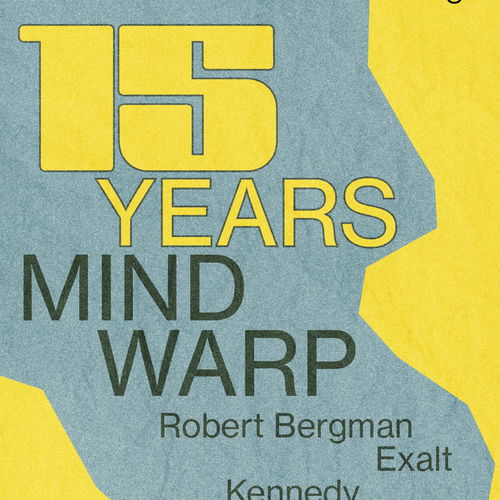 Promo van 15 jaar Mind Warp, in opdracht van STUK