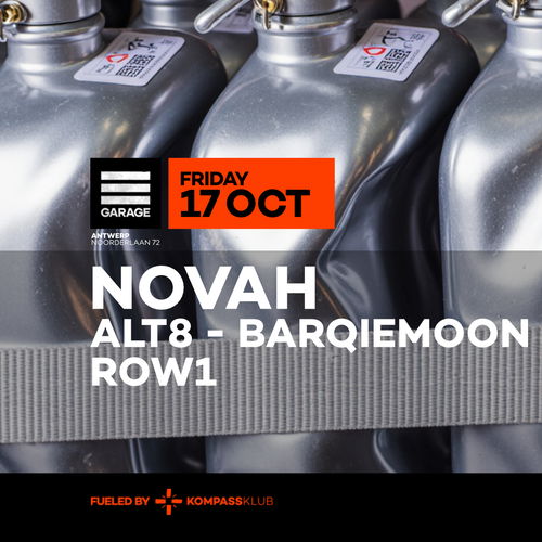 Artwork van NOVAH, gemaakt door Garage Klub, in opdracht van Garage Klub