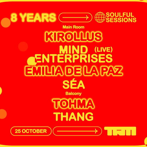 Promo van 8 Years of Soulful Sessions w/ Kirollus &amp; Mind Enterprises, in opdracht van Soulful Sessions en Traum