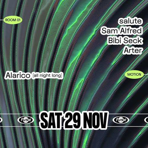 Promo van Fuse presents: salute, Sam Alfred &amp; Alarico, in opdracht van Fuse