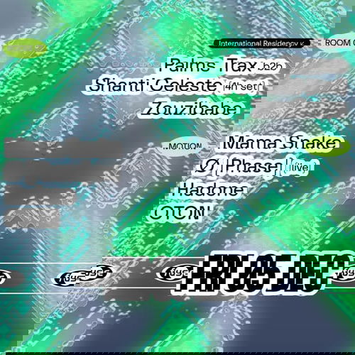 Promo van Fuse presents: Palms Trax b2b Shanti Celeste, Mama Snake &amp; Ø [Phase], in opdracht van Fuse