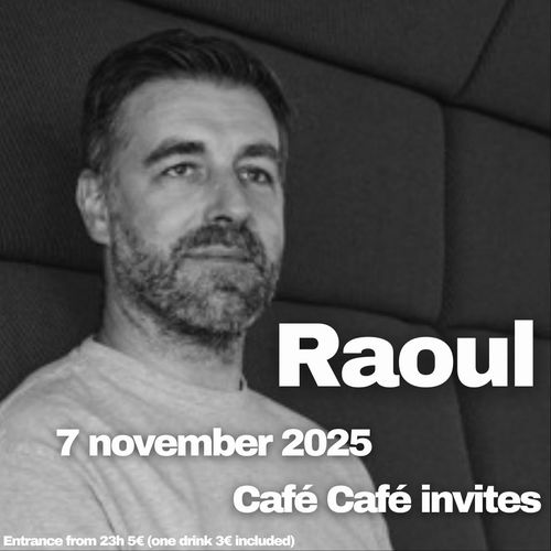 Artwork van Café Café Invites :: Raoul, in opdracht van Café Café