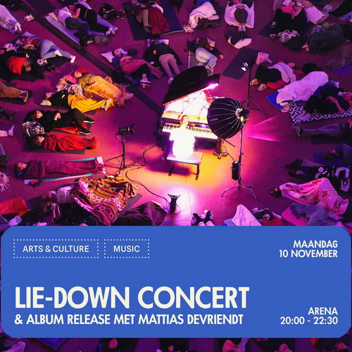Promo van Album Release &amp; Ligconcert met Mattias Devriendt, in opdracht van Wintercircus