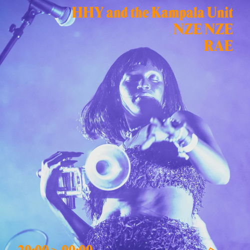 Promo van CONCERTS : HHY &amp; The Kampala Unit + NZE NZE + RAE, in opdracht van Recyclart