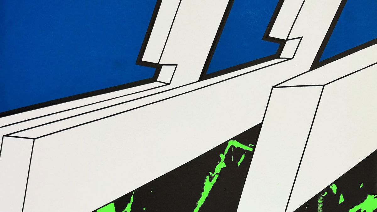 Artwork van Tranquilizer, in opdracht van Oneohtrix Point Never