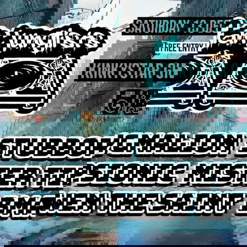 Promo van Belgian Junglists Night 13, in opdracht van Kinky Star en Monkey Business