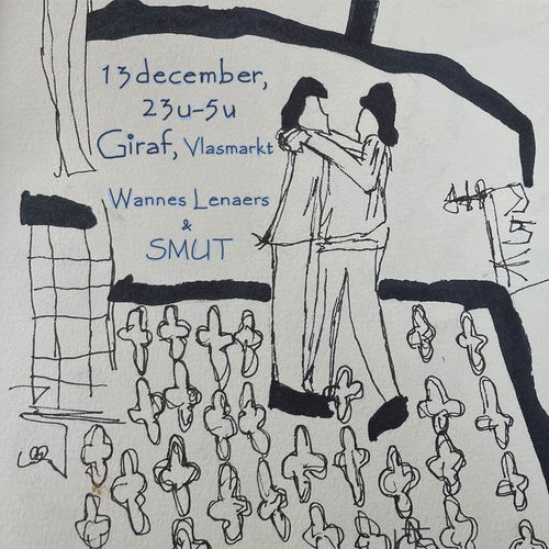 Promo van Wannes Lenaers &amp; SMUT @ Giraf (All Night Long), in opdracht van Wannes Lenaers en Corneel Bullynck