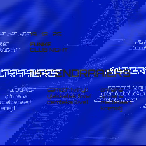 Promo van FUNKE_CLUB NIGHT w/ matendraaiers, in opdracht van Funke