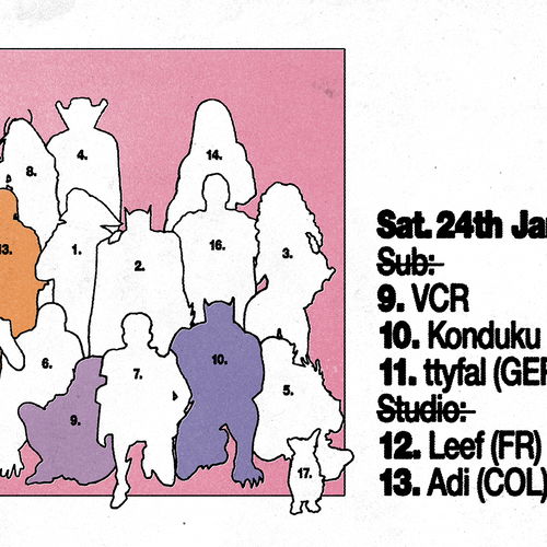 Promo van BLUR with Konduku, Adi, ttyfal, Leef, VCR, in opdracht van Blur.brussels en UMI