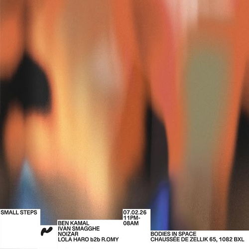 Promo van Small Steps w/ Ivan Smagghe, Noizar, r.omy, Ben Kamal &amp; Lola Haro, in opdracht van Small Steps