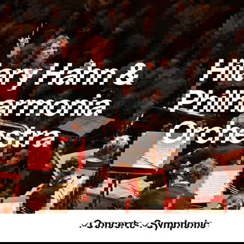 Promo van Hilary Hahn &amp; Philharmonia Orchestra, in opdracht van Bozar